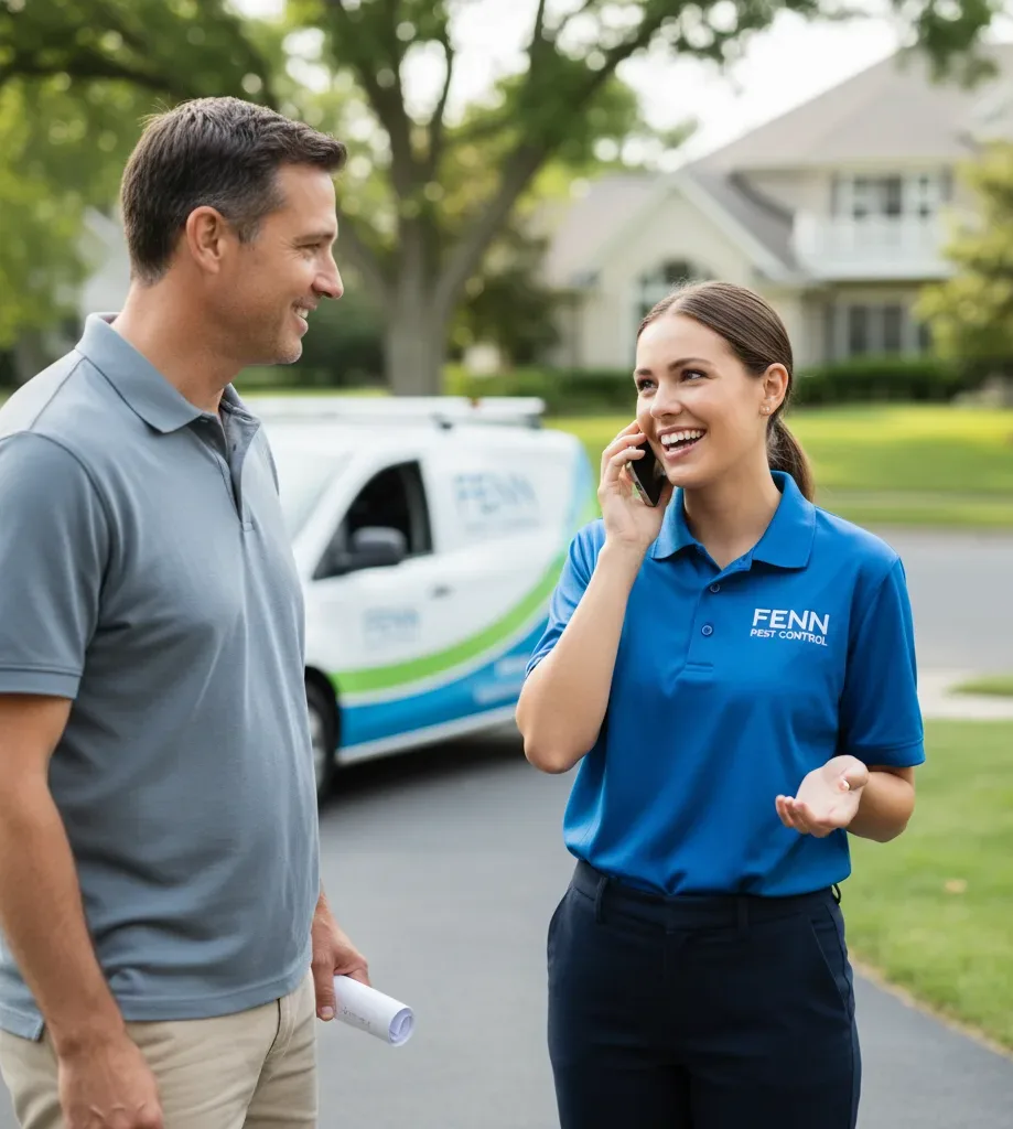 Fenn Pest Control customer support in Harrington